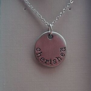 New in box Lisa Leonard "Cherished" necklace